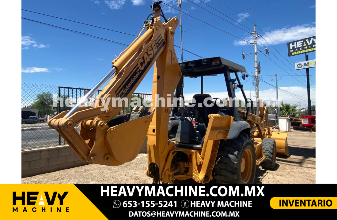 Maquinaria Pesada Retroexcavadora 2000 Case 580 L